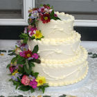 Pagosa Baking CO Wedding Cake
