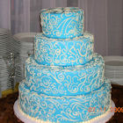 Pagosa Baking CO Wedding Cake